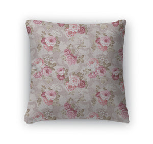 Throw Pillow, Floral