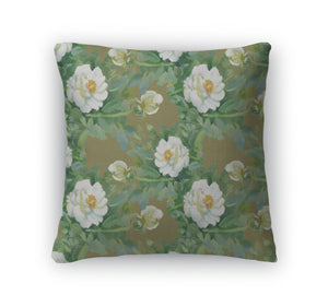 Throw Pillow, Floral Pattern