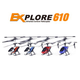 FQ777 610 3.5CH 6-Axis Gyro RTF Infrared Control Helicopter Drone Toy