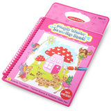 Magic Water Drawing Book Intimate Painting Board with Pen Educational Toy for Kid - Flower Princess
