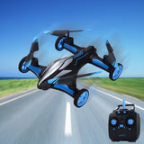 JJRC H23 2.4G RC Quadcopter Land / Sky 2 in 1 6 Axis Gyro UFO Headless Mode / One Key Return Feature