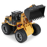 HUINA 1520 1:18 2.4GHz 6CH RC Alloy Truck Construction Vehicle