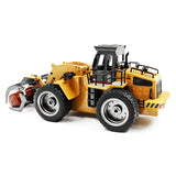 HUINA TOYS 1590 1:18 2.4GHz 6CH RC Alloy Timber Grab Truck RTR Grasper Opening Closing / Movable Arm / Mechanical Sound