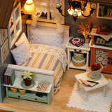 Doll House DIY Miniature Assembly Furniture Handcraft Present