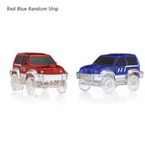 Children Racing Track Car Toy with LED Light