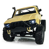 WPL C14 1:16 2.4G 2CH 4WD Mini Off-road RC Semi-truck with Metal Chassis / TPR Tires / 15km/h Top Speed