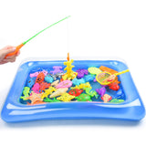 Magnetic Fishing Model Toy Set Kids Gift for Intelligence Development