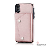 Case For iPhone XS Max XR 7 8 Plus Case Wallet Flip Cover Card Leather Phone Case Back Fundas For iPhone 6 6s Plus X 10