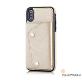 Case For iPhone XS Max XR 7 8 Plus Case Wallet Flip Cover Card Leather Phone Case Back Fundas For iPhone 6 6s Plus X 10
