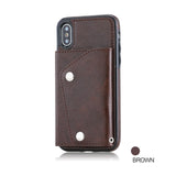 Case For iPhone XS Max XR 7 8 Plus Case Wallet Flip Cover Card Leather Phone Case Back Fundas For iPhone 6 6s Plus X 10