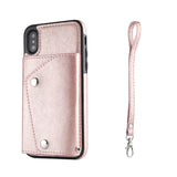 Case For iPhone XS Max XR 7 8 Plus Case Wallet Flip Cover Card Leather Phone Case Back Fundas For iPhone 6 6s Plus X 10