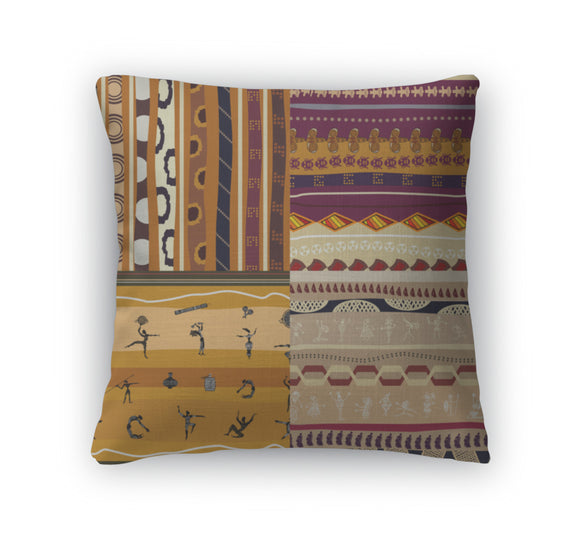 Throw Pillow, Set Of S Of African