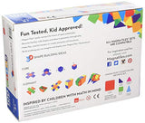 Magna-Tiles 100-Piece Clear Colors Set – The Original, Award-Winning Magnetic Building Tiles – Creativity and Educational – STEM Approved - items.solutions