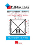 Magna-Tiles 100-Piece Clear Colors Set – The Original, Award-Winning Magnetic Building Tiles – Creativity and Educational – STEM Approved - items.solutions