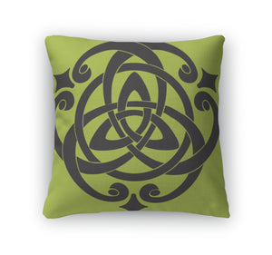 Throw Pillow, Celtic Knot Motif