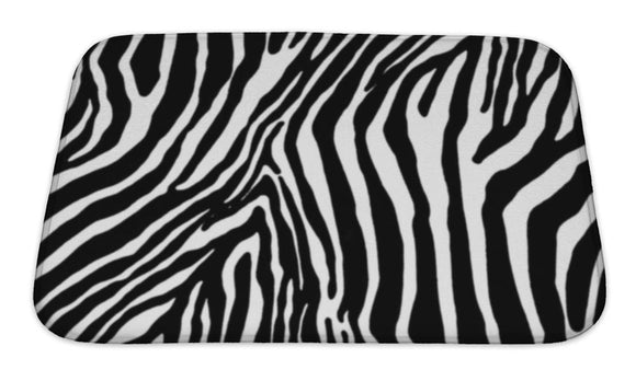 Bath Mat, Zebra As Pattern