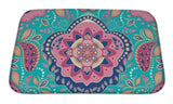 Bath Mat, Vintage Indian Wallpaper