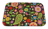 Bath Mat, Wrapper With Paisley