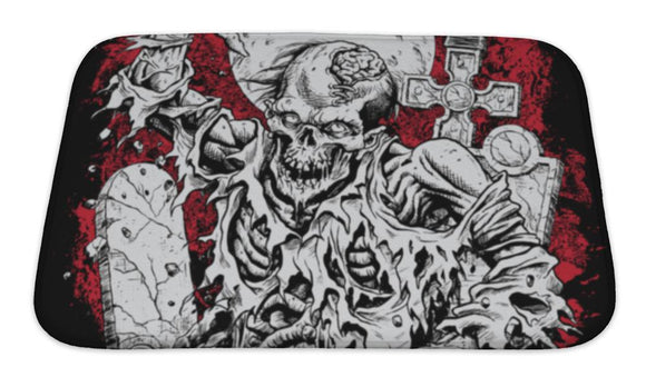 Bath Mat, Zombie Rising From Grave