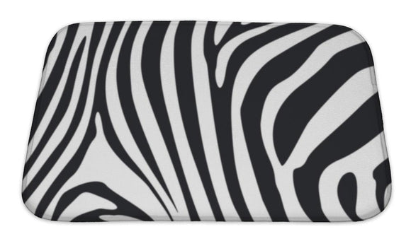 Bath Mat, Zebra Skin D