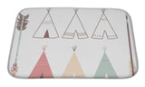 Bath Mat, Teepee Tents And Arrows