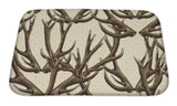 Bath Mat, With Deer Antlers