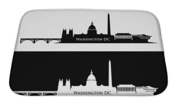 Bath Mat, Washington Dc Skyline