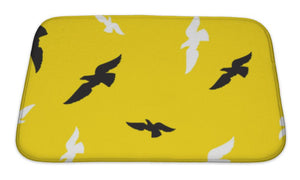 Bath Mat, With Birds Of Prey