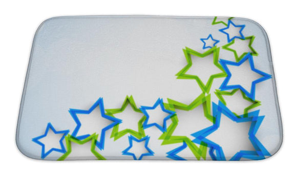 Bath Mat, With Stars