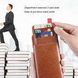 Haissky Leather Wallet Phone Case For iPhone X 6 6s 7 8 Plus Case Luxury Pull Type Card Slots Back Cover For iPhone X 10 8 Plus