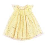 Infant Girls Sequined dress Star Print Bling Net