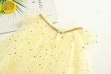 Infant Girls Sequined dress Star Print Bling Net