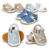 New Fashion Buckle Sandals Newborn Baby Stripe