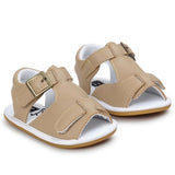 New Fashion Buckle Sandals Newborn Baby Stripe