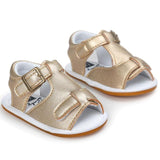 New Fashion Buckle Sandals Newborn Baby Stripe