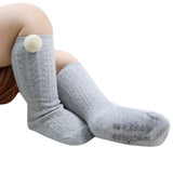 Newborn Kids Girl Boy winter long socks Anti-slip