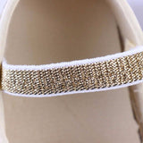 Shoes Baby Chiffon Bowknot Girl Shiny Sequins