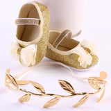 Shoes Baby Chiffon Bowknot Girl Shiny Sequins