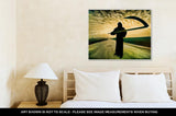 Gallery Wrapped Canvas, Grim Reaper On The Road