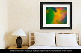 Framed Print, Abstract Water Color