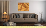 Gallery Wrapped Canvas, Antique Map Of Italy