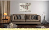 Gallery Wrapped Canvas, Sicily An Other Islands Old Map