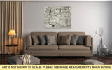 Gallery Wrapped Canvas, Sicily Old Map With Syracuse Detail