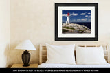 Framed Print, Peggys Cove Lighthouse