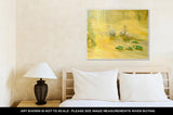 Gallery Wrapped Canvas, Watercolor Swans Hand Painted