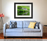 Framed Print, Kylemore Abbey Castle Galway Ireland