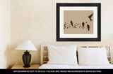 Framed Print, Music Notes With Birds
