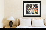 Framed Print, Group Of Diverse Hands Together Joining Concept