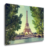 Gallery Wrapped Canvas, Eiffel Tower Paris France