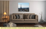 Gallery Wrapped Canvas, Color Dslr Stock Image Of Eiffel Tower Paris France With The Capital Cityscape